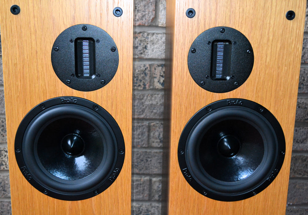 ProAc Response D30S loudspeakers in Natural Oak with ribbon tweeter ...