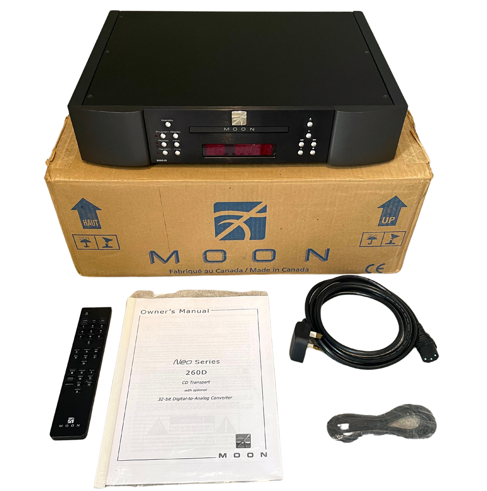 Moon 260D CD Transport with high-end DAC