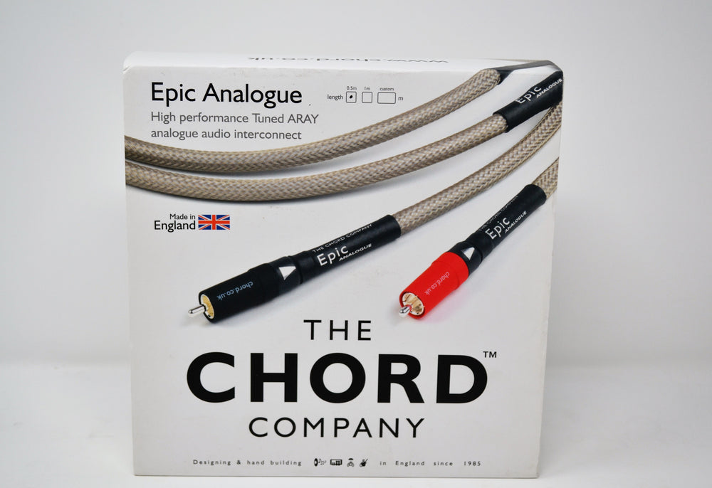 Chord Epic Analogue Tuned ARAY interconnect (0.5m)