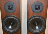 Spendor A4 loudspeakers in Dark Walnut finish