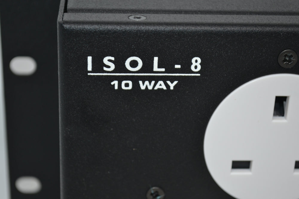 ISOL-8 10-way mains distribution unit