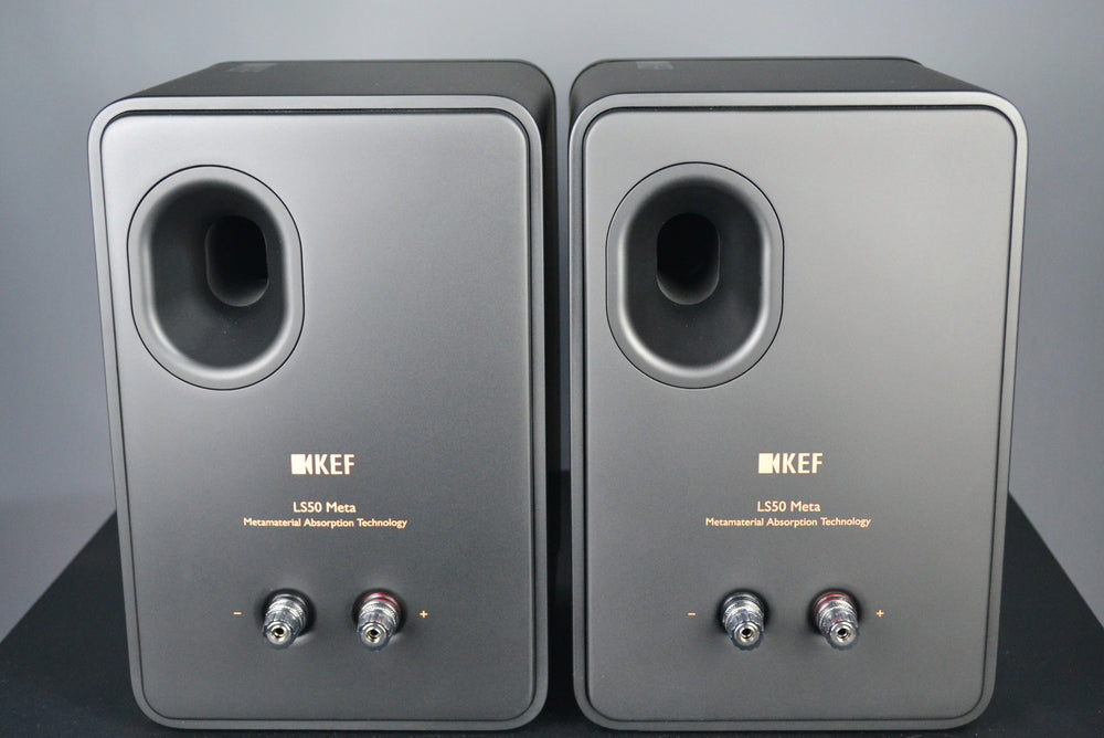 KEF LS50 Meta loudspeakers including KEF S2 speaker stands